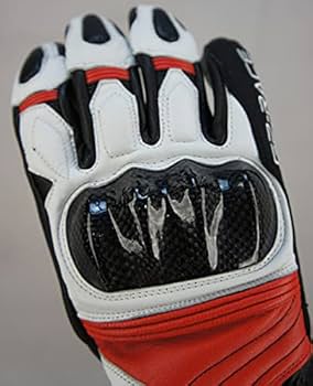 Amazon | BERIK GOAT LEATHER RACING GLOVE G-175102-BK RED